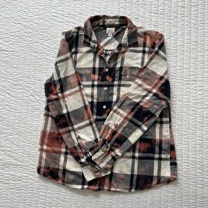 J. Crew  |  Flannel Boy Fit Tie Dye